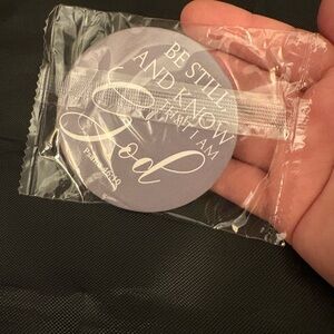 Religious Compact Mirror (Psalm 46:10)